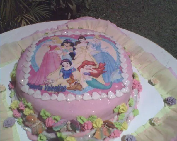 Imagenes de tortas de las princesas de Disney - Imagui