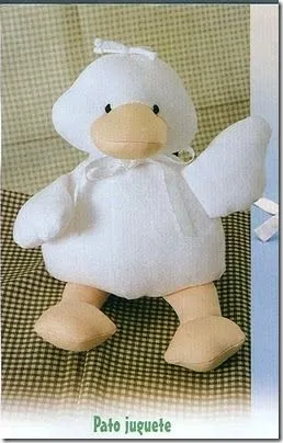 Busco Imágenes: manualidades pato de juguete en fieltro con moldes