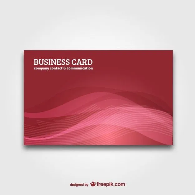 Business card with abstract background vector Vector | Free Download