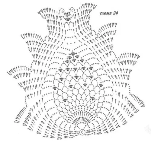 Butterfly Creaciones: El esquema de vestidos de crochet tejer Flor ...
