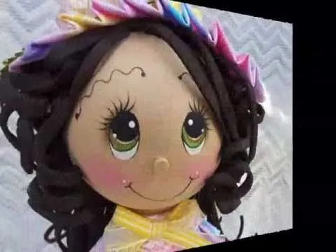 Butterfly Garden Fofucha Doll foamy doll - YouTube