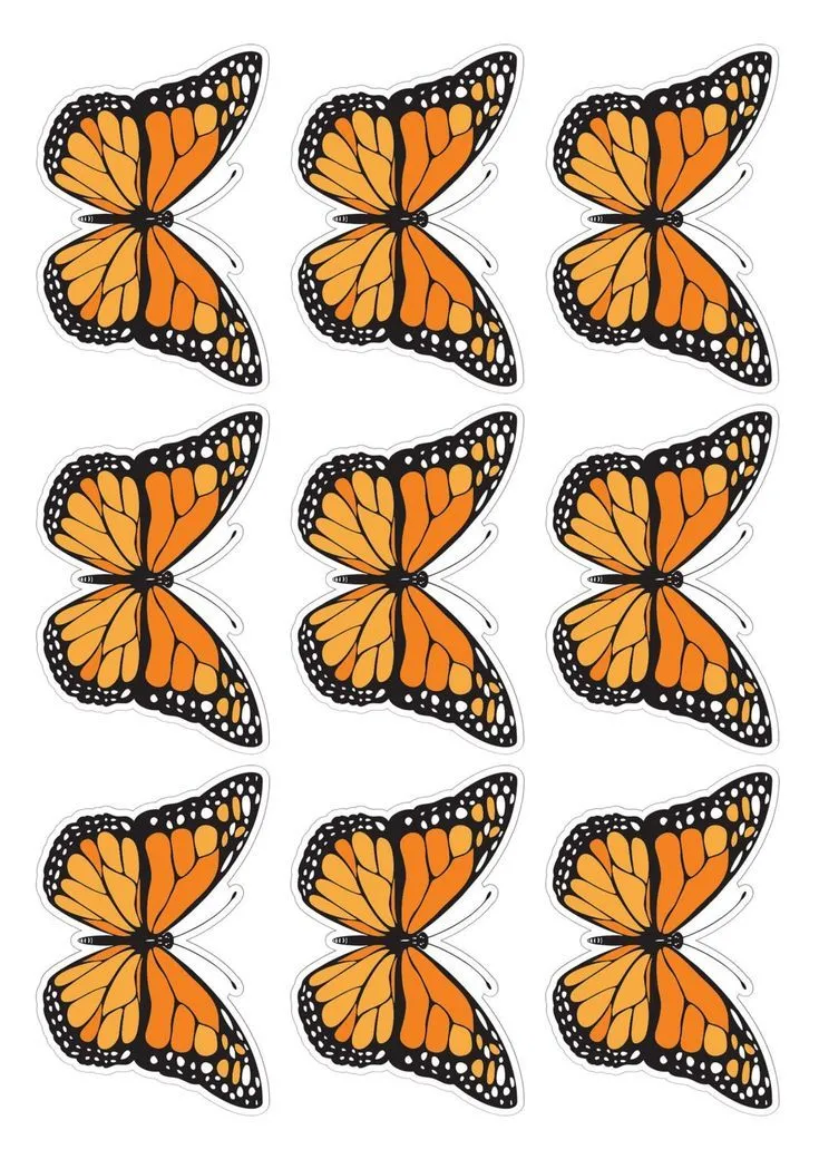 Butterfly printable en 2023 | Plantilla de mariposa, Mariposas para imprimir,  Mariposas para recortar