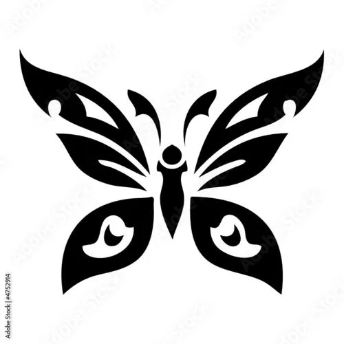 butterfly vector tatoo © Sergey #4752914 - Ver portfolio