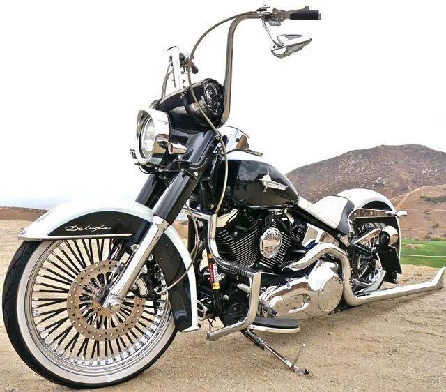 Buy California Gangster Softail Deluxe 21 Wheel Air Ride on 2040-motos