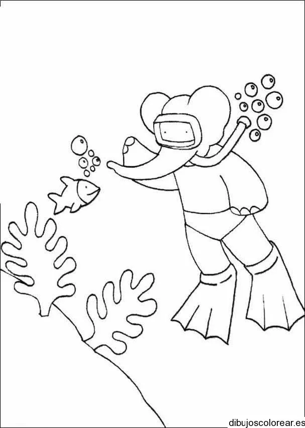 buzo para colorear Colouring Pages (page 2)