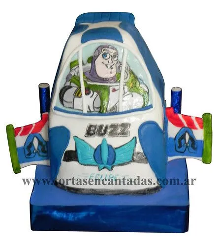 Buzz Rocket Cake / Torta de Buzz en su Nave | Flickr - Photo Sharing!