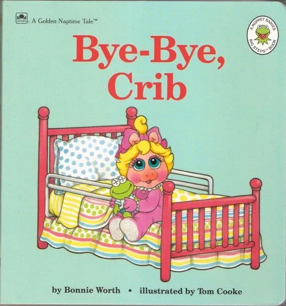 Bye Bye Crib Vintage Muppet Babies Big Steps por MyLittleBookGarden