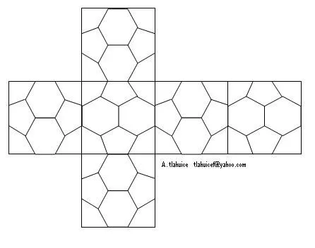 Plantilla cubo - Imagui