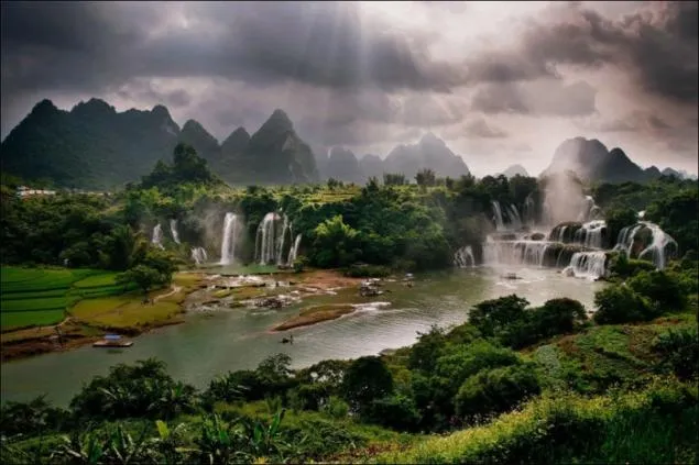 Hermosos paisajes de China,