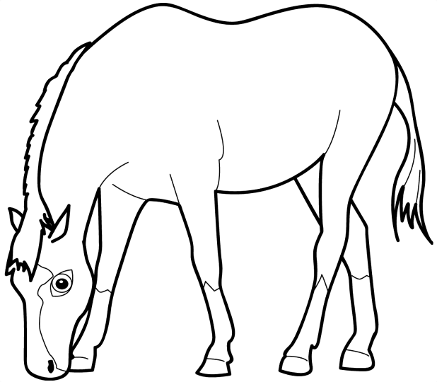 Caballo para dibujar facil - Imagui