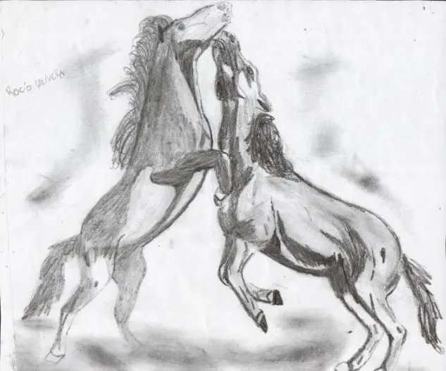 Caballos Salvajes Rocio Olivera- Artelista.com - en