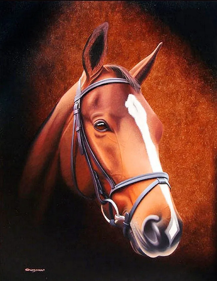 Cabezas de Caballos para Pintar | El club del arte, pinturas
