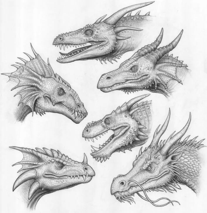 Cabezas de Dragones by BrokenMachine86 on DeviantArt