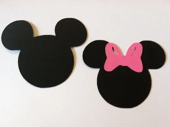 Cabezas de Minnie y Mickey - Imagui