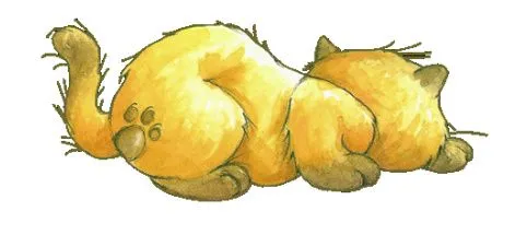 cachorros de gatos carinosos dibujos coloreados de gatos para imprimir