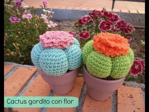 Cómo hacer un cactus amigurumi - How to make amigurumi cactus ...