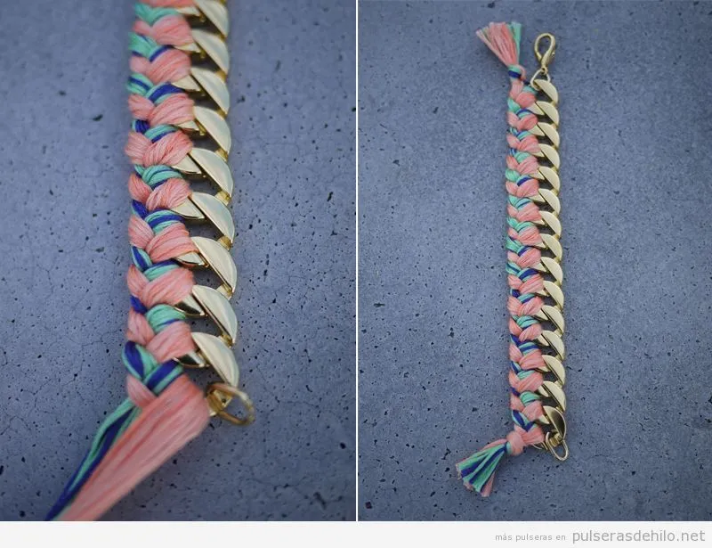 Cadenas | Pulseras de Hilo | Todo sobre las pulseras de hilo ...