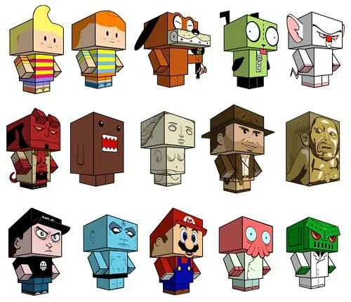 Cafetería JPERK: CUBEECRAFT: CREA TUS PROPIOS MUÑECOS DE FAMOSOS ...