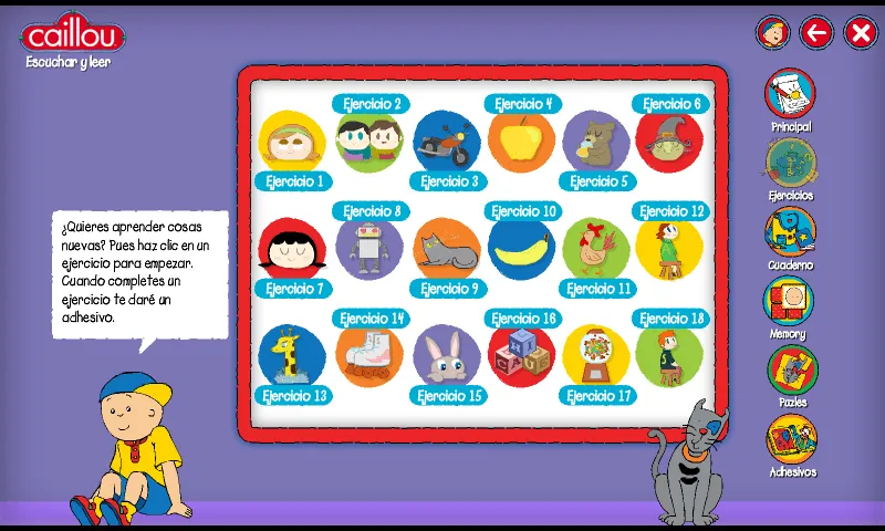 Aprende con Caillou - Aplicaciones de Android en Google Play