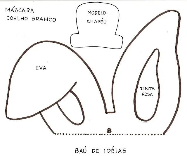 Caixinha Mágica de Ideias: Orelhinhas de Coelho