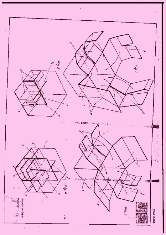 Caja armable perfeccionada (índice 28) (1 de agosto de 1969).