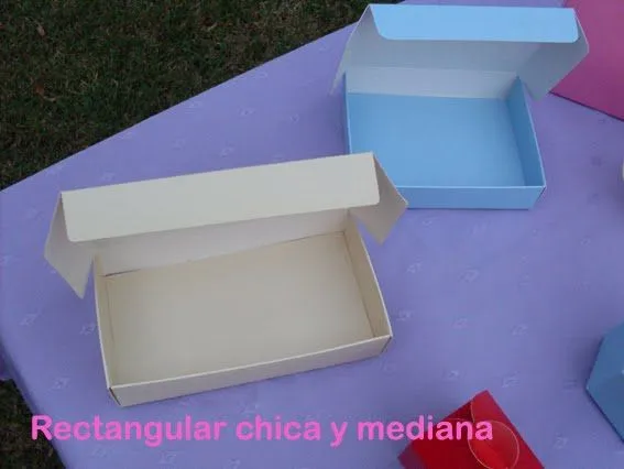 Como hacer una caja de carton rectangular - Imagui