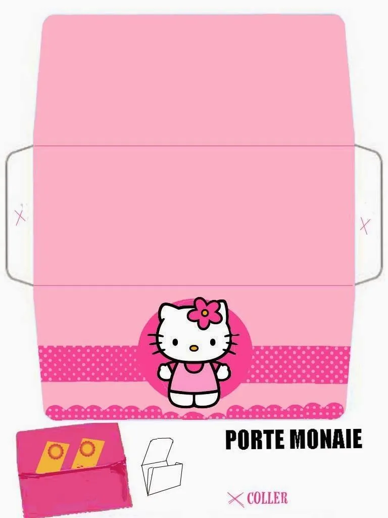 Caja de Coche de Hello Kitty para Imprimir Gratis. | Ideas y ...