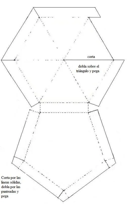 Caja hexagonal para rana de chocolate | Blog Hogwarts | Harry Potter