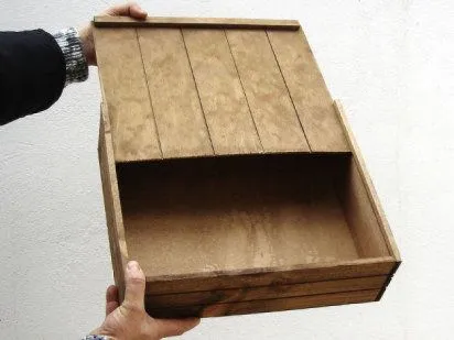 como hacer una caja de madera | Hacer bricolaje es facilisimo.