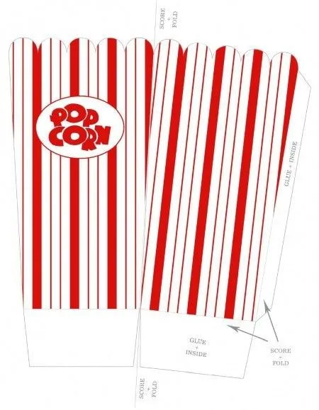 Caja de palomitas - Manualidades - Foro Bodas.net