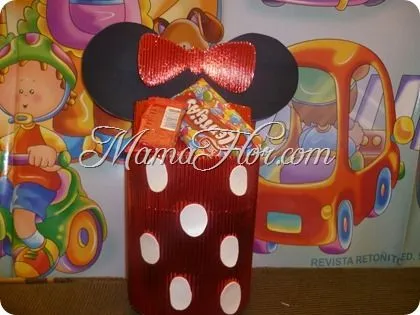 Caja Sorpresa de Minnie Mouse para Fiesta Infantil - Manualidades ...