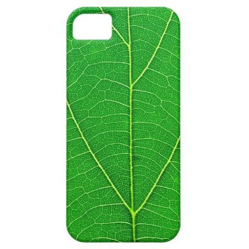 caja verde de la textura de la hoja del árbol de l iPhone 5 Case ...