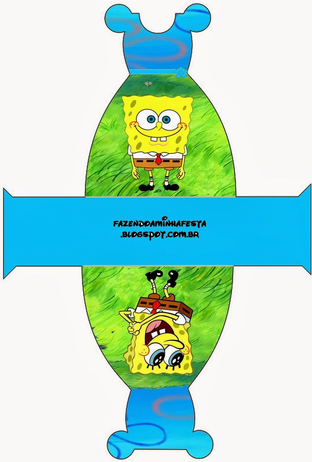 Cajas de Bob Esponja para Imprimir Gratis. | Ideas y material ...