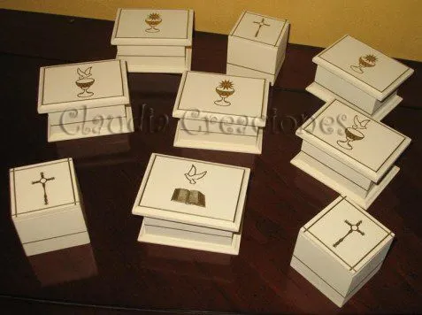 Cajas Primera Comunion. | Creaciones Claudia