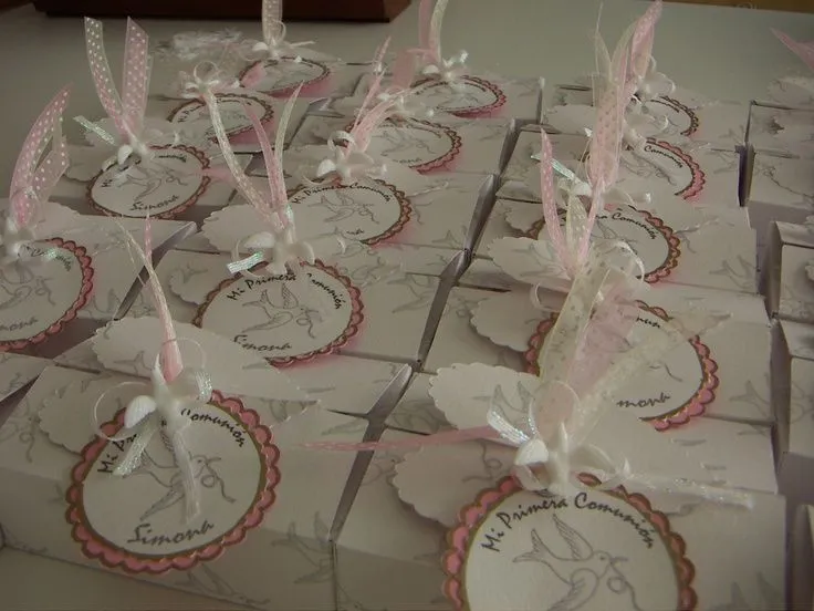 cajas primera comunion | scrapbook first communion | Pinterest