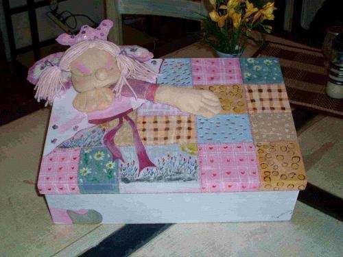 Cajas fibrofacil pintadas - Imagui