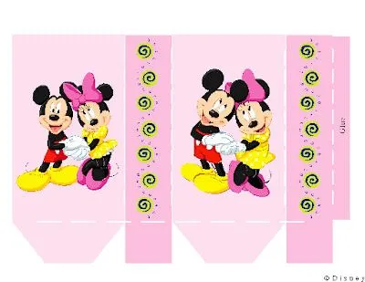 CAJAS PARA IMPRIMIR MICKEY - manualidades