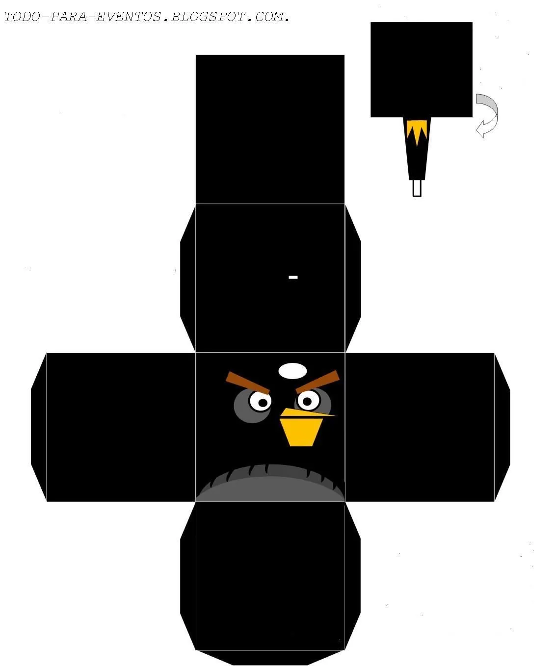 Cajas de regalo para imprimir | Angry birds, Angry birds printables, Bird  paper craft