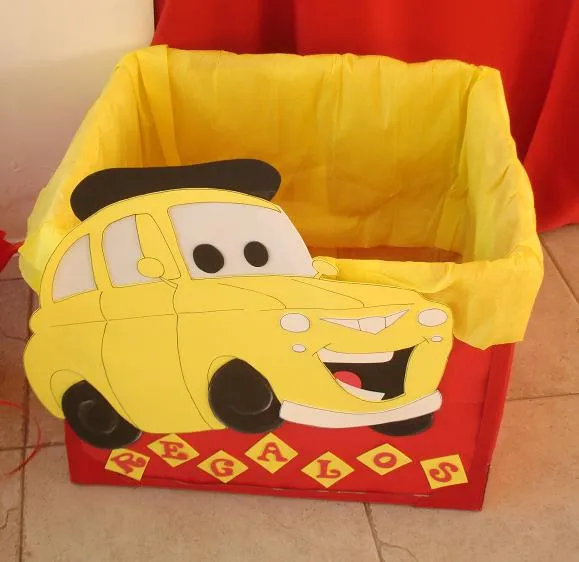 Cajas de regalos de cars - Imagui