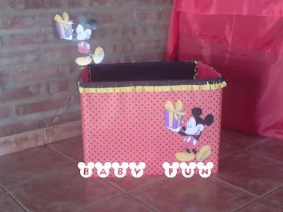 Cajas para regalos de Mickey - Imagui