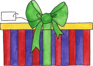 Cajas de regalos:Imagenes y dibujos para imprimir