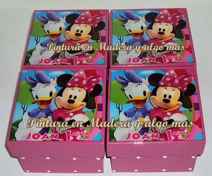 Cajas Sorpresas Minnie Cake Ideas and Designs