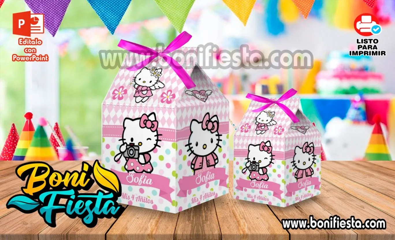 Cajita Milk Hello Kitty - Boni Fiesta