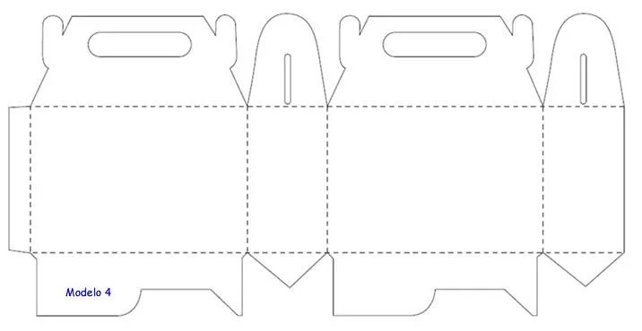 Como hacer cajitas de carton paradulces - Imagui