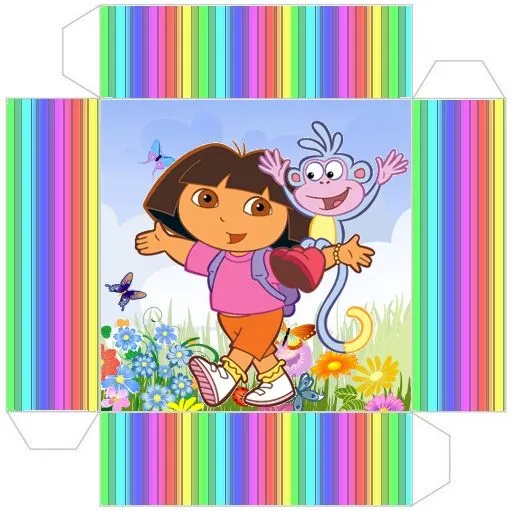 Cajitas para imprimir gratis de Dora la Exploradora. - Ideas y ...