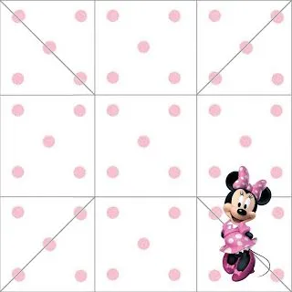 Cajitas para imprimir gratis de Minnie Mouse en fondo rosa ...