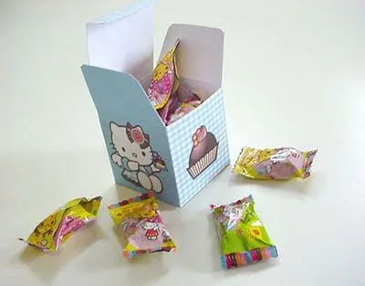 Cajitas de sorpresas de Hello Kitty - Ideas - Guía de MANUALIDADES