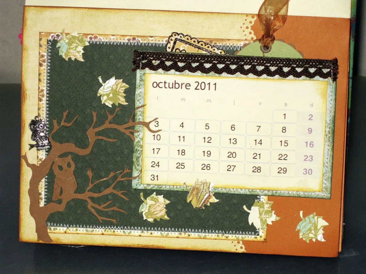 El cajón del scrap: Calendario 2011 (Scrapbooking calendar 2011)