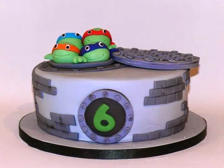 Cake Tortugas Ninja ~ Be Sweet: reposteria creativa