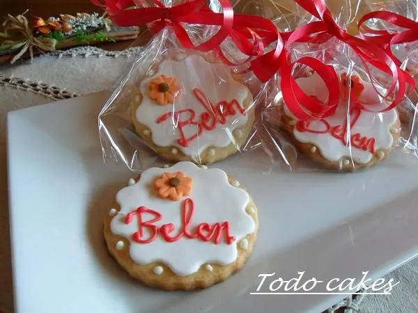 Todo Cakes: GALLETAS DECORADAS PARA CUMPLEAÑOS